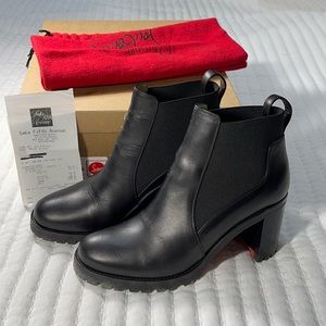 Christian Louboutin Marchacroche Shoes sz 7.5/37.5